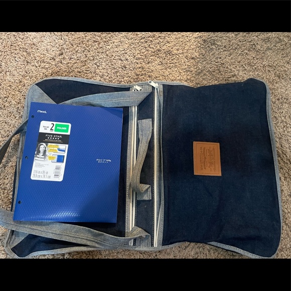 Vintage LEVI’S denim messenger bag - Picture 2 of 8